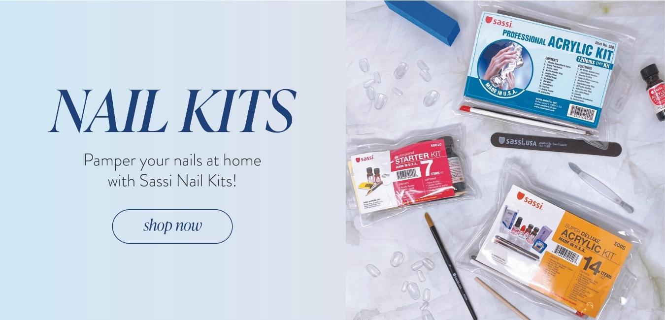 Nail Kits - Pamper your nails at home with Sassi Nail Kits!