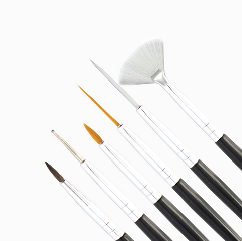 Nail Art Brush Set (6pcs)