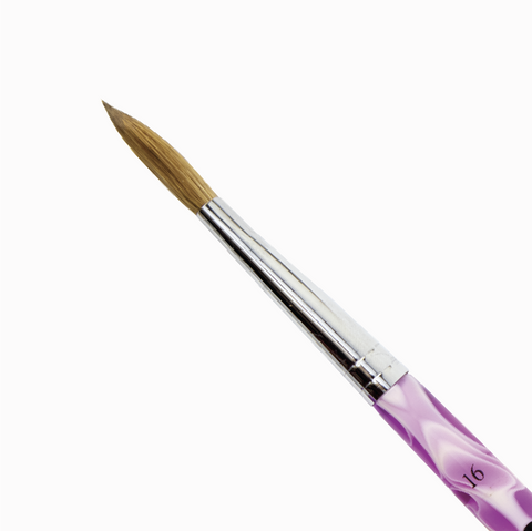 100% Pure Kolinsky Sable Brush #16