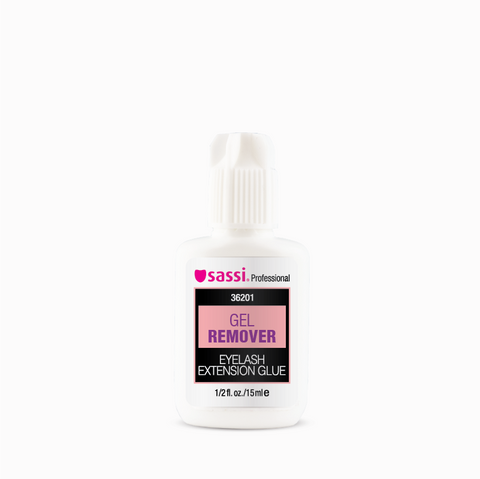 Sassi Eyelash Extension Glue, Gel Remover 1/2oz | 15ml