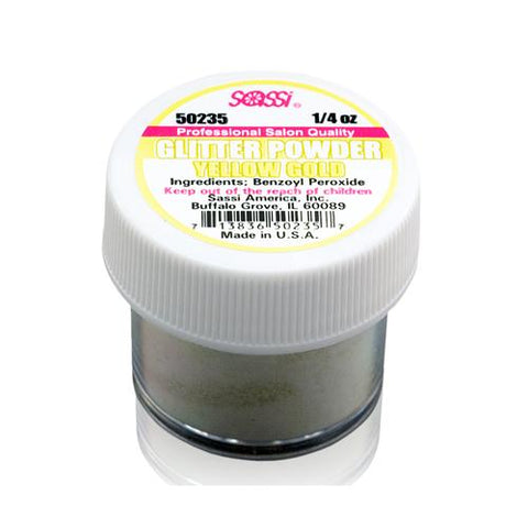 Dip & Acrylic GLITTER Powder - Yellow Gold