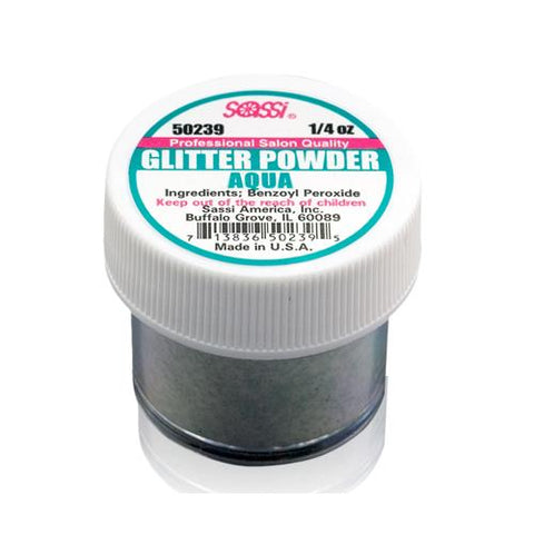 Dip & Acrylic GLITTER Powder - Aqua