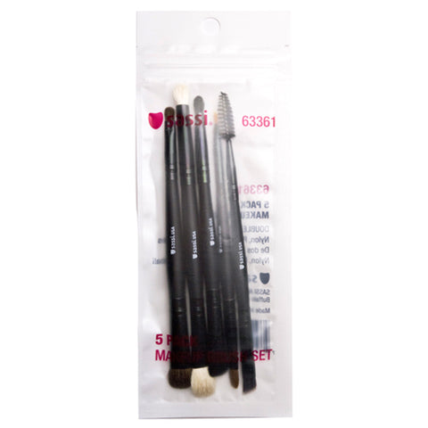 Double Sided Makeup Brush Set (5pcs/set)