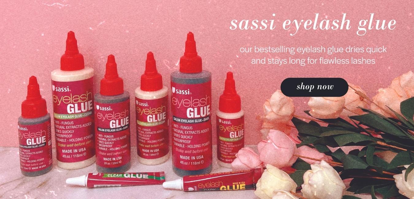 Sassi Eyelash Glue- Clear – NY Hair & Beauty Warehouse Inc.