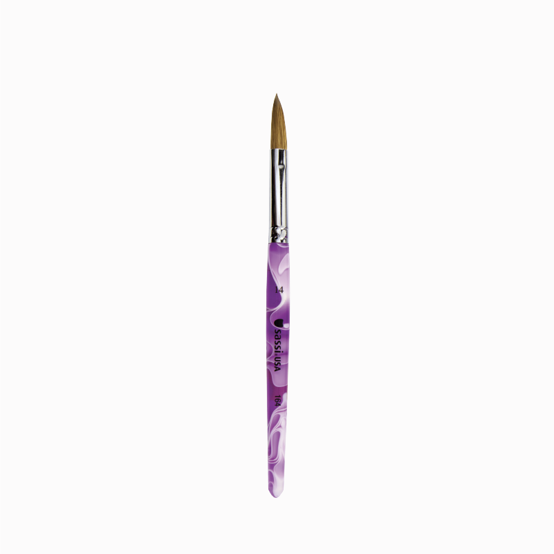 100% Pure Kolinsky Sable Brush #14