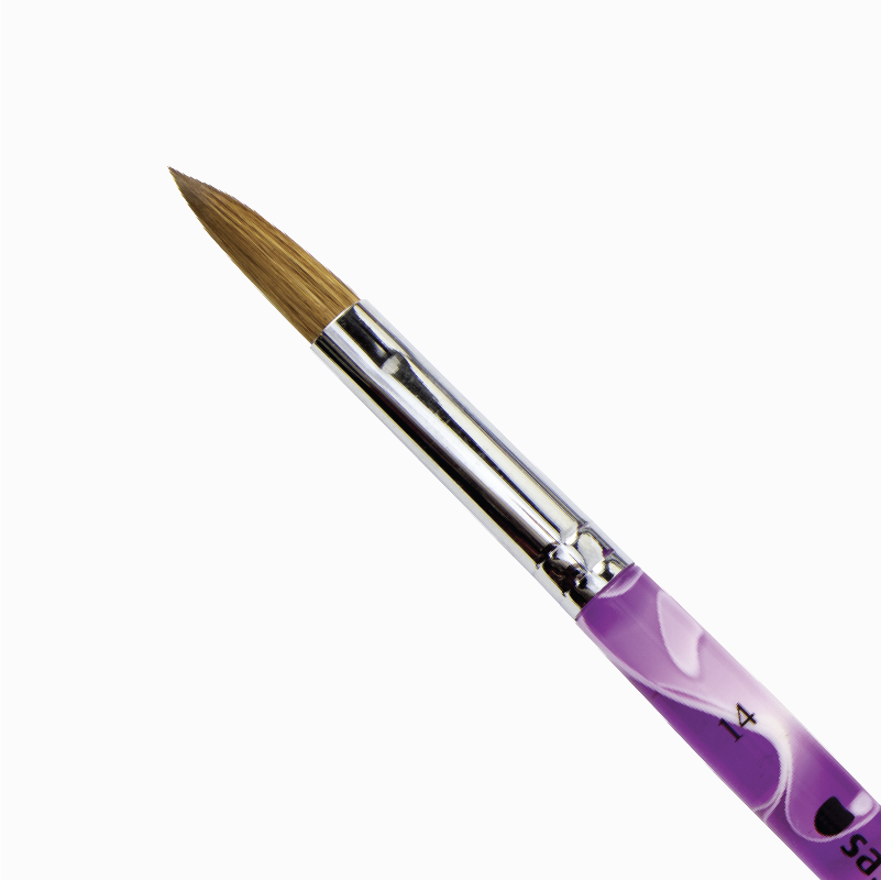 R1 Pocket Pure Kolinsky Sable Pointed brush  The R1 is made from Pure  Kolinsky Sable. Kolinsky Sable is the best hair available for the  manufacture of artist brushes due to being