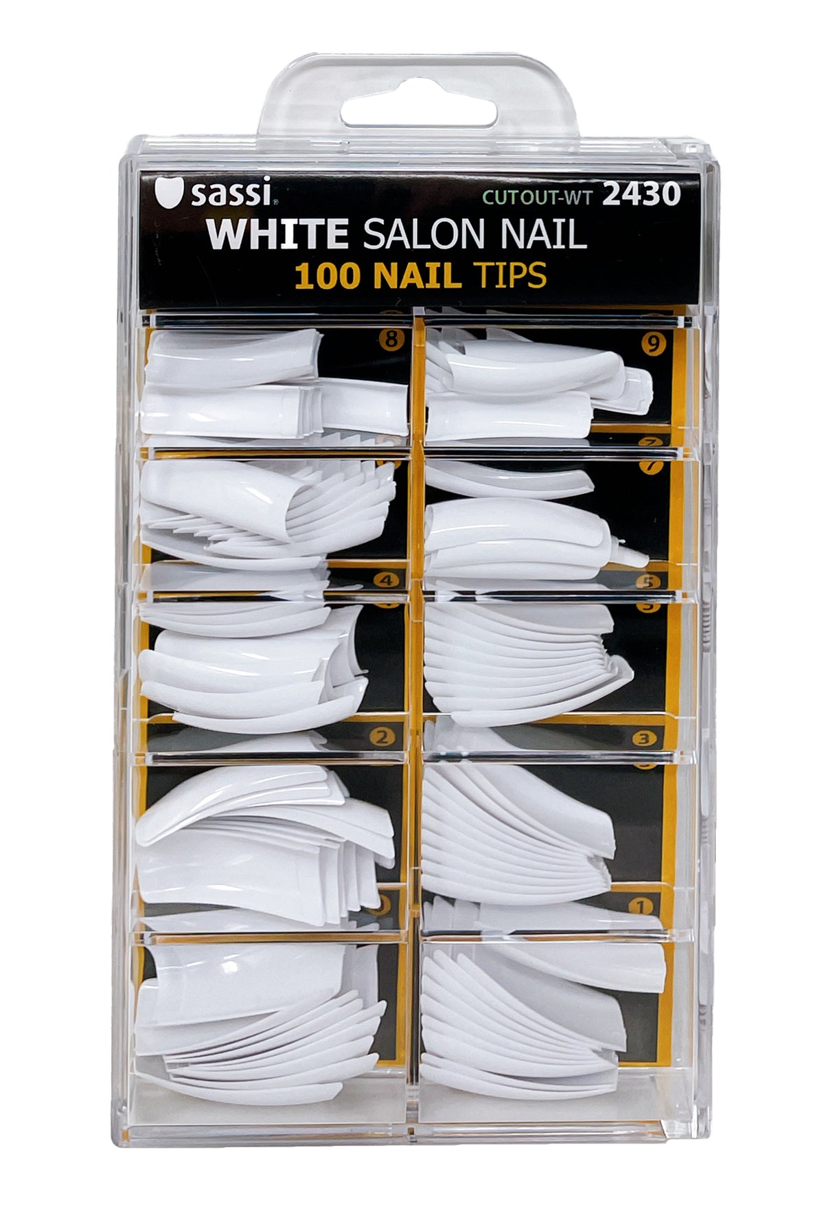 White French X Tip Nail 100tips