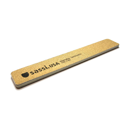 Gold Jumbo Square Emery Board 100/180