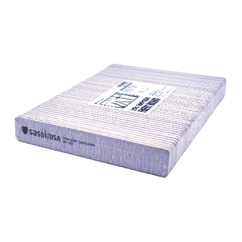 Zebra Jumbo Square Emery Board 80/80