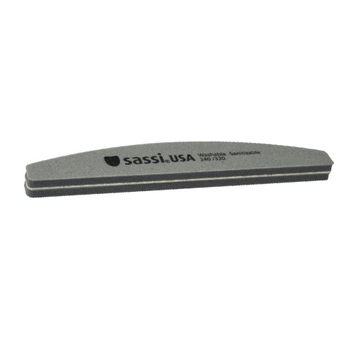Zebra Half Moon Sponge Jumbo Sanding Board 240/320