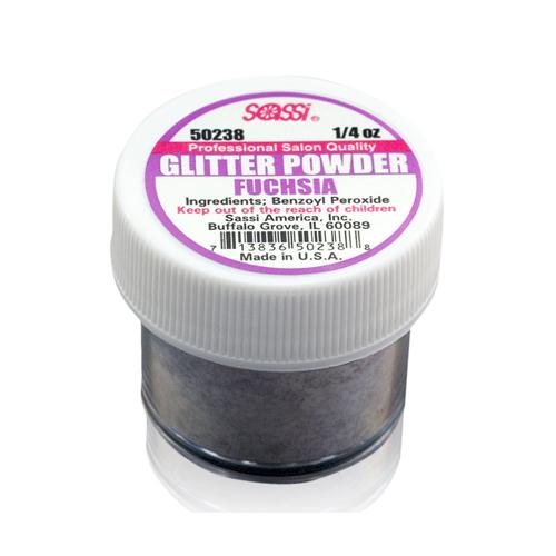 Dip & Acrylic GLITTER Powder - Fuchsia