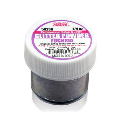 Dip & Acrylic GLITTER Powder - Fuchsia
