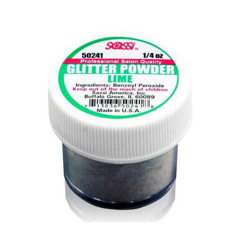 Dip & Acrylic GLITTER Powder - Lime