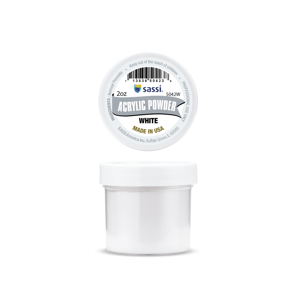 Dip & Acrylic BASIC Powder 2oz - White