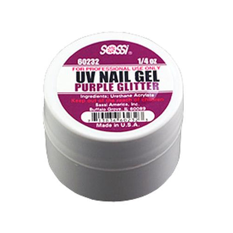 UV COLOR Gel Glitter/Purple