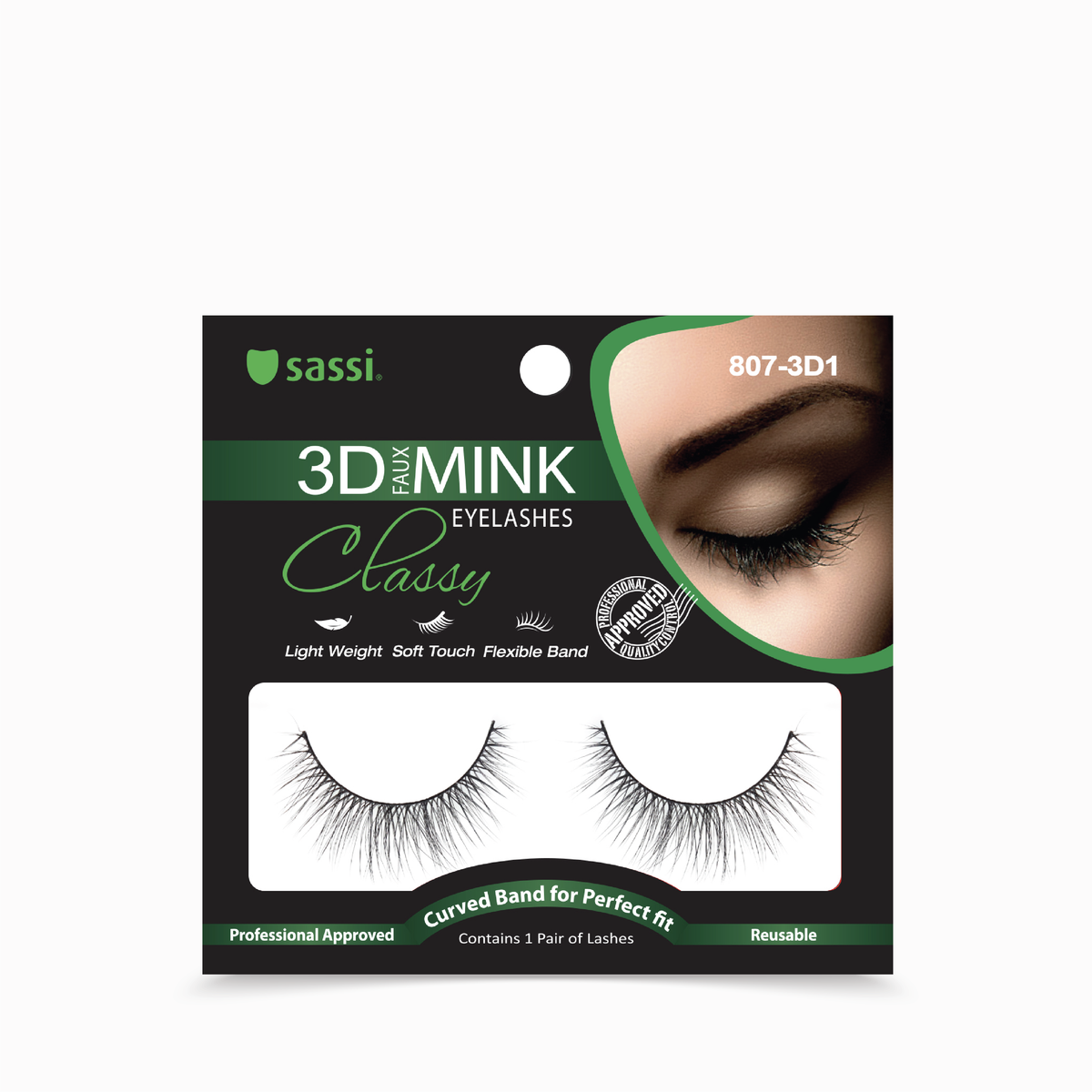 3D Faux Mink Classy 807-3D1