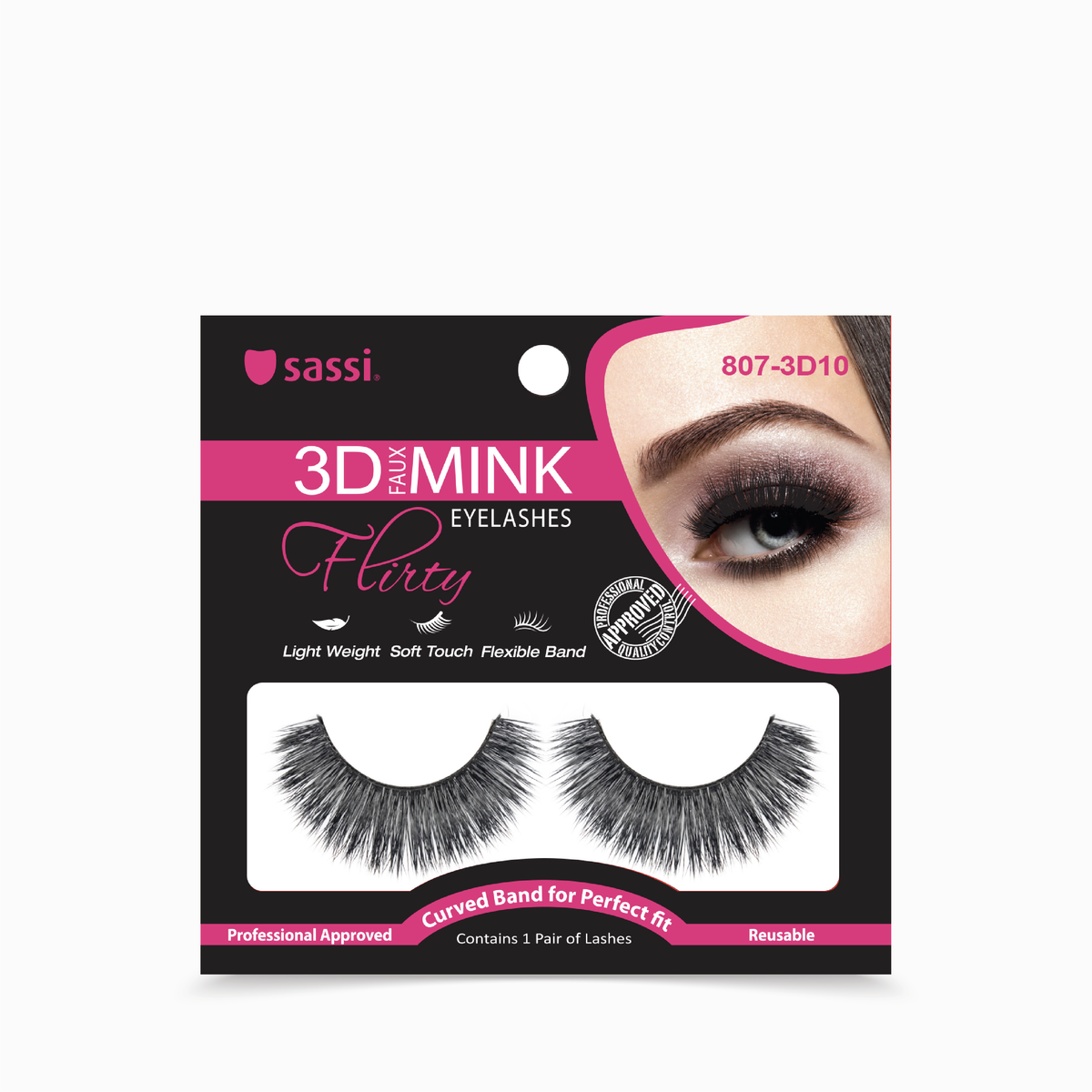 3D Faux Mink Flirty 807-3D10