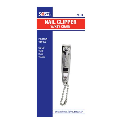 Nail Clipper w/ Keychain & File