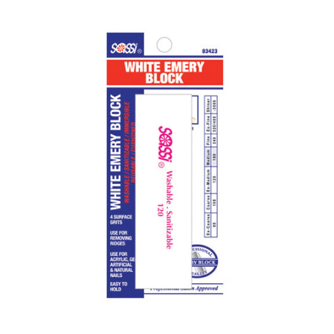 [BLISTER ITEM] White Emery Block 120/180/180
