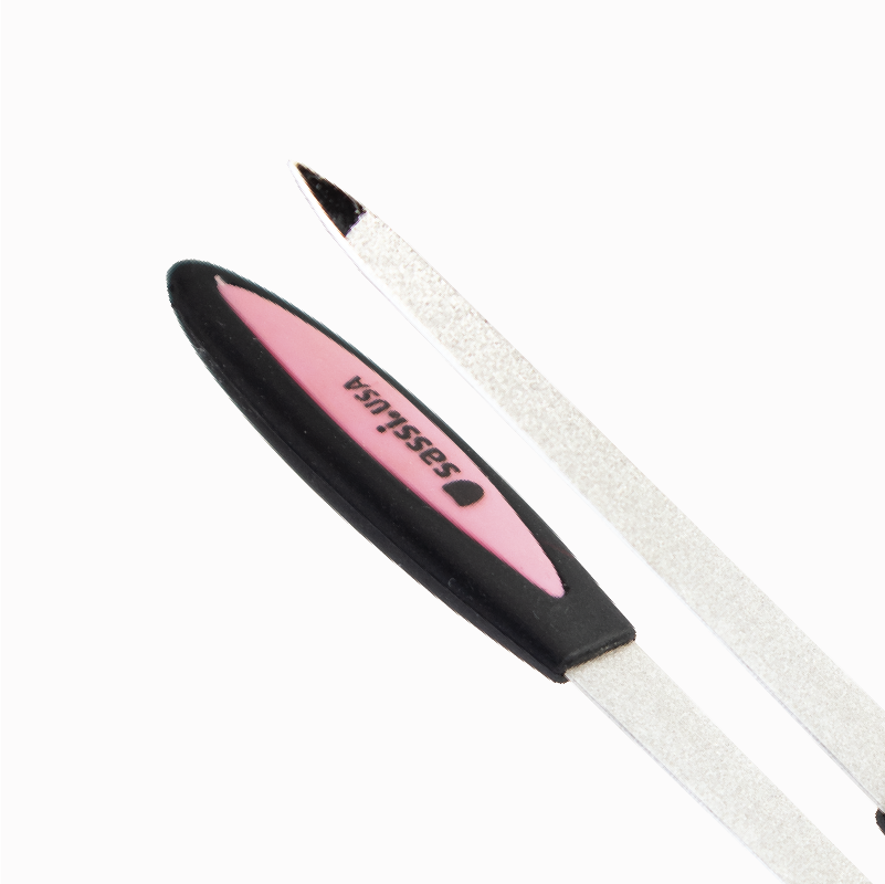 [BLISTER ITEM] 6" Sapphire File W/ Rubber Handle