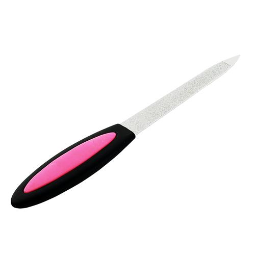[BLISTER ITEM] 6" Sapphire File W/ Rubber Handle