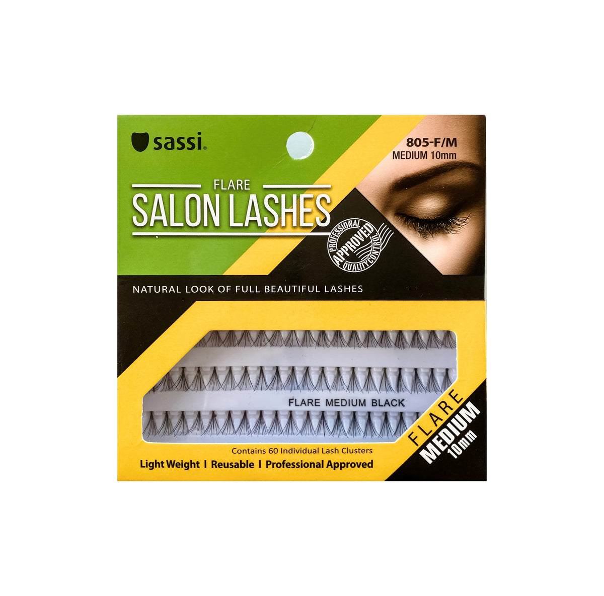 Salon Flare Lashes 10MM Medium