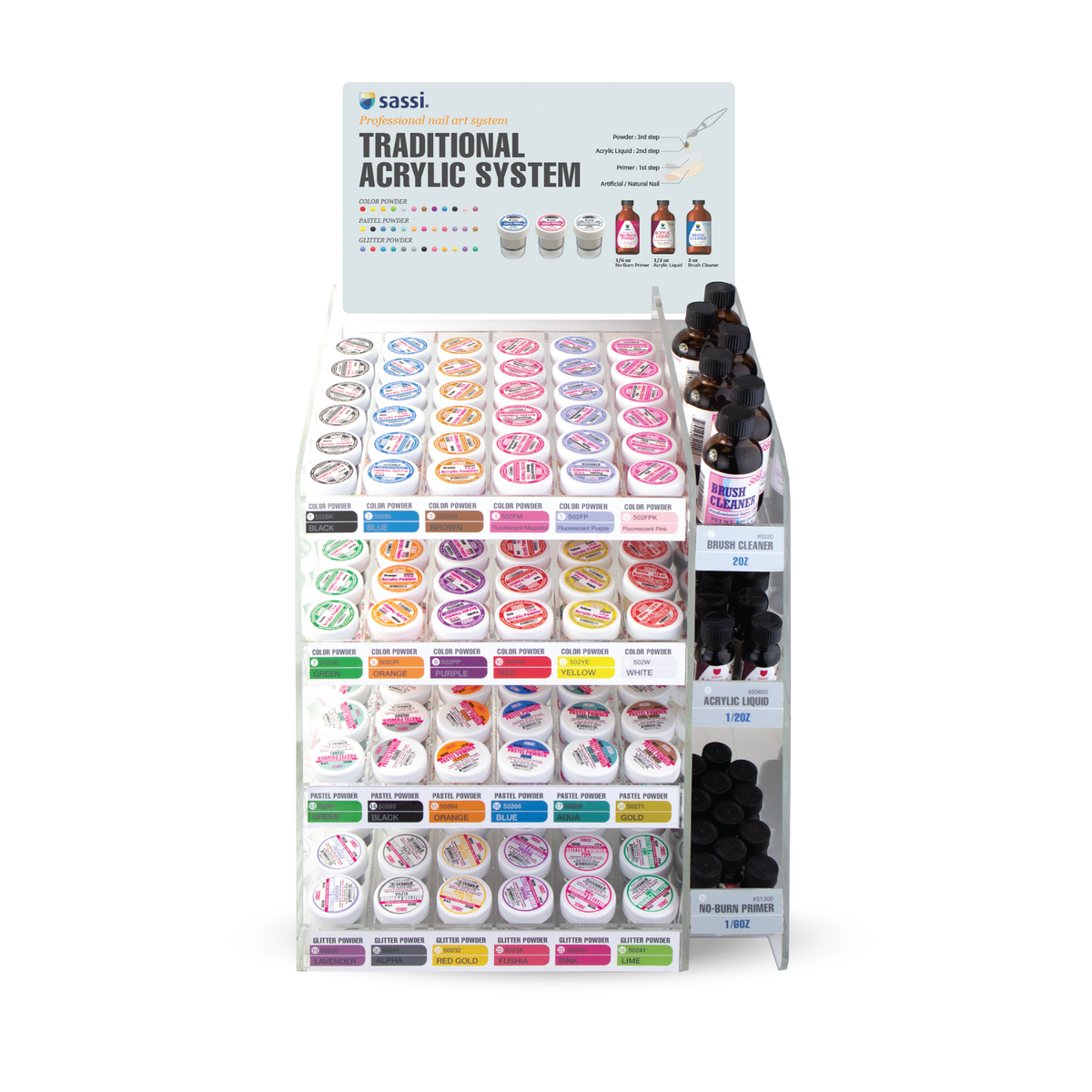 Acrylic System Display Rack