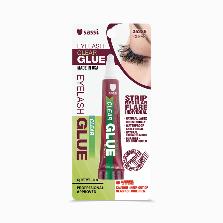 Blister Eyelash Glue Clear, 1/6oz | 5ml