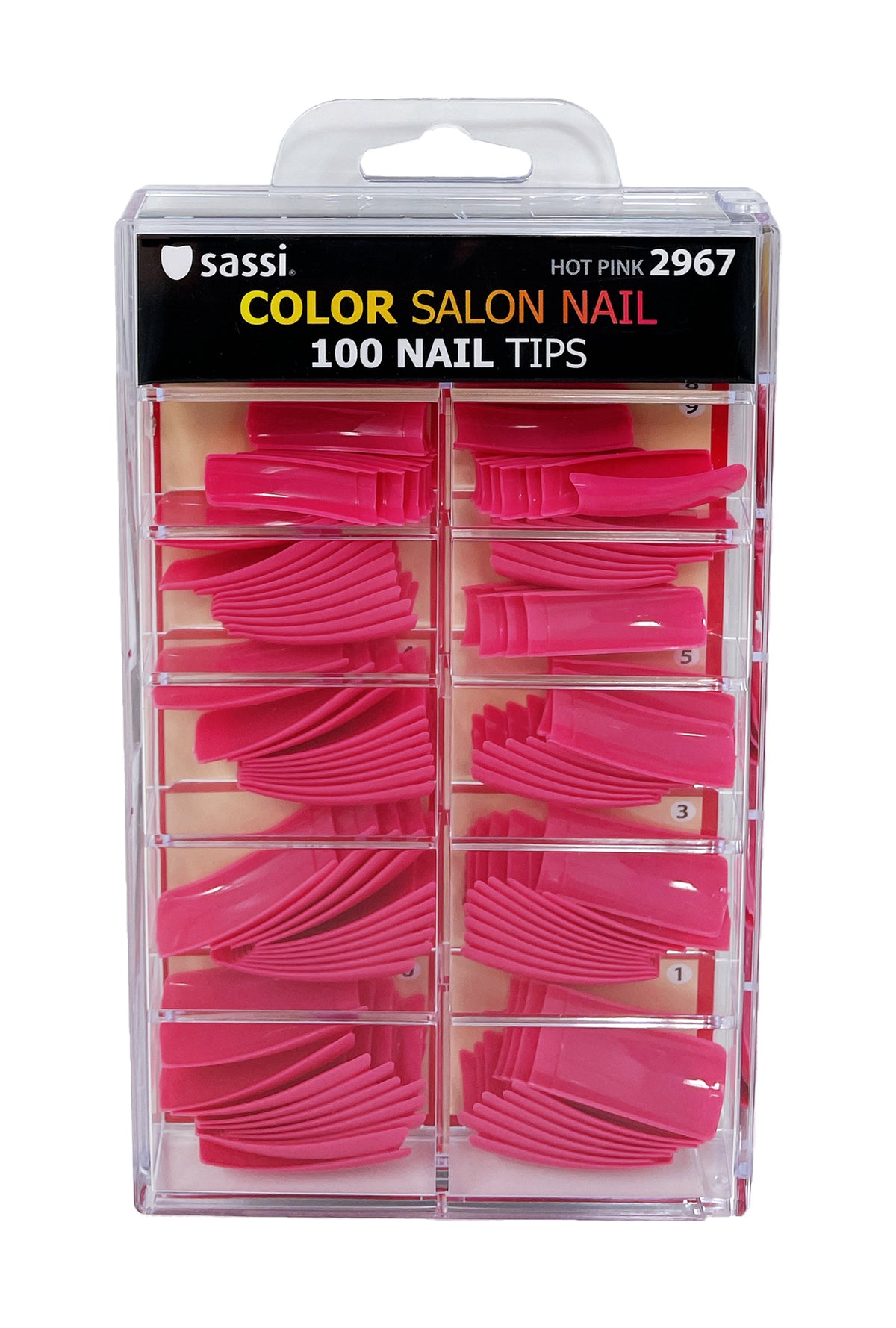 Hot Pink 100tips