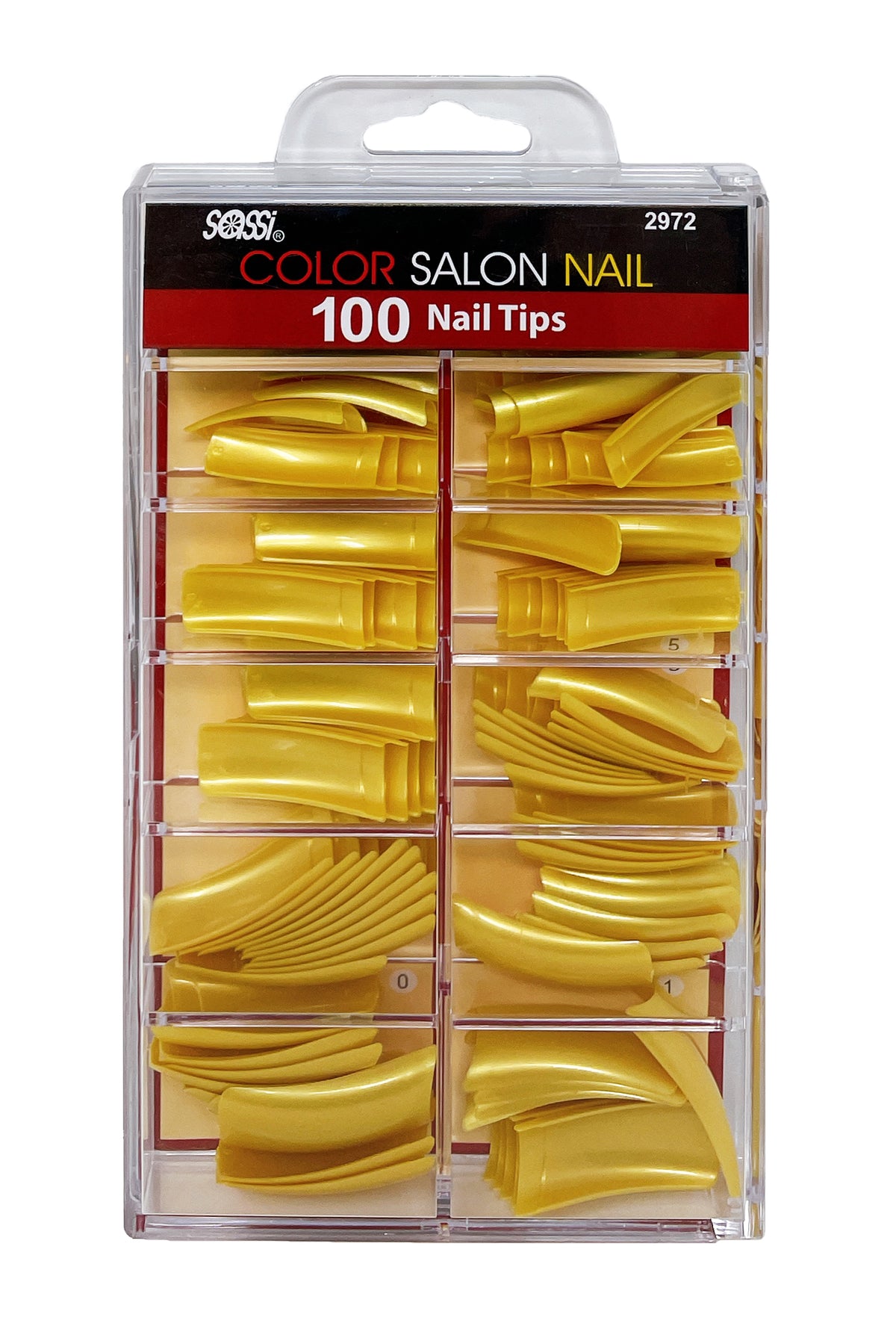 Metallic Yellow 100tips