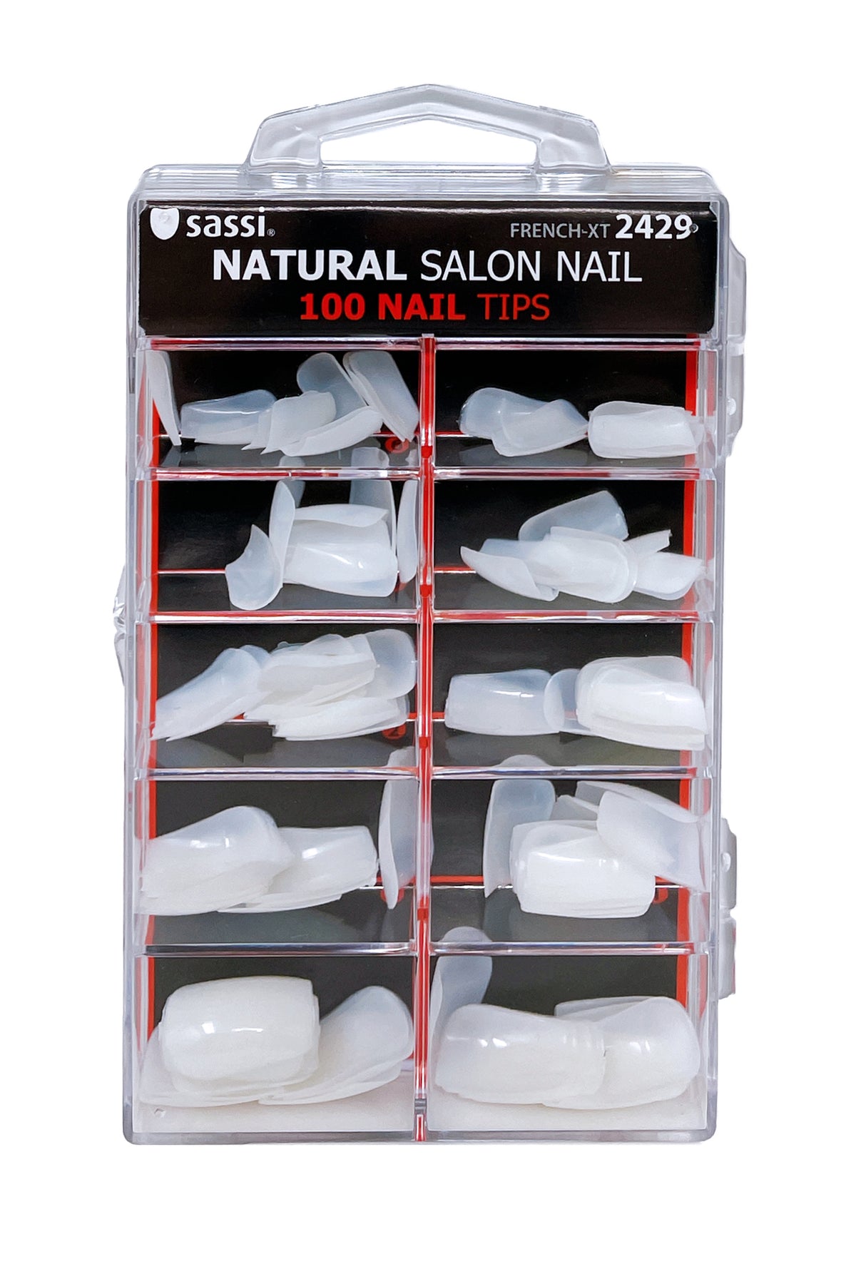Natural French X Full Cover Nail 100tips
