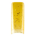 Transparent Glitter Yellow 100tips